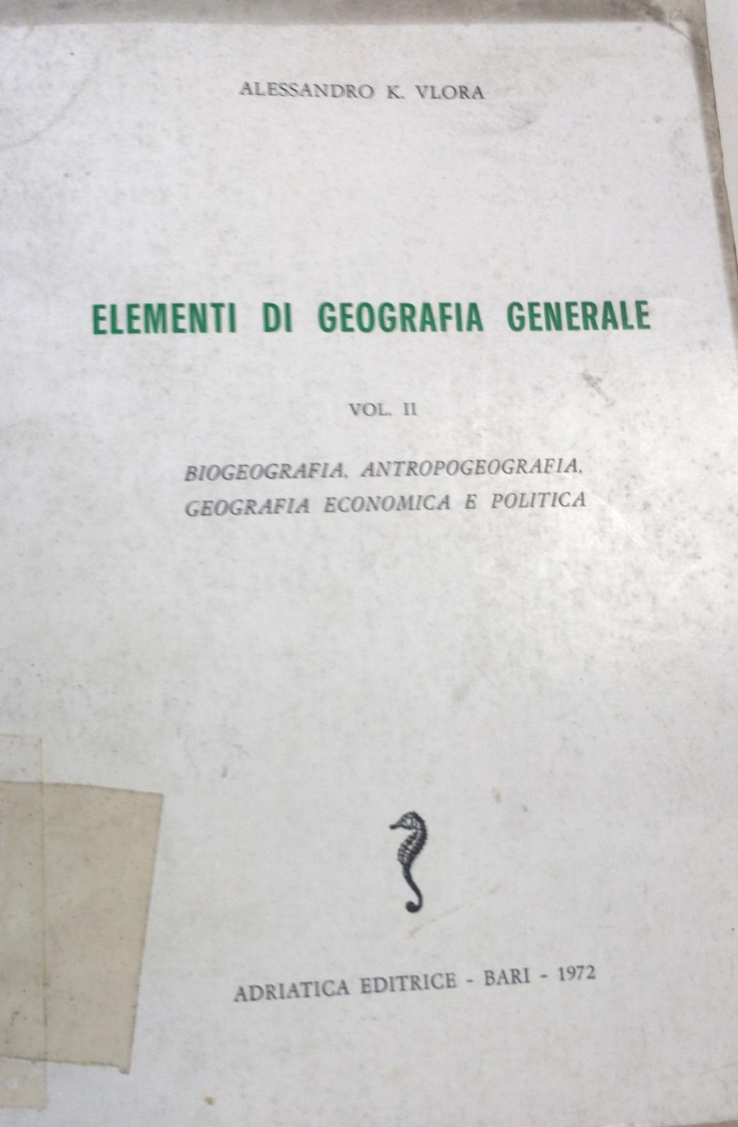 Elementi di geografia generale